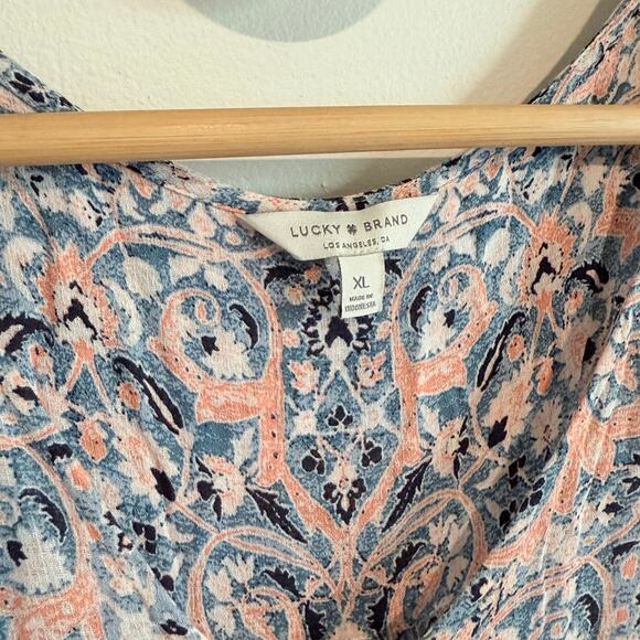 Lucky Brand Floral Maxi Dress - Extra Large (XL) - Picture 3 of 7